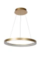Lampa wisząca VIDAL Matowe Złoto | Mosiądz śr.58cm DIM LED 50W 2700K ściemnialna Lucide 46403/48/02 | 5411212460844 noxbox lampynox www.lampynox.pl
