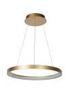 VIDAL Matowe Złoto | Mosiądz śr.58cm DIM LED 50W 2700K ściemnialna Lampa wisząca