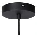 Lampa wisząca SIEMON Czarny śr.40cm E27 Lucide 45496/01/30 | 5411212451743 noxbox lampynox www.lampynox.pl