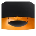 Lampa wisząca SIEMON Czarny śr.40cm E27 Lucide 45496/01/30 | 5411212451743 noxbox lampynox www.lampynox.pl