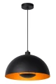 Lampa wisząca SIEMON Czarny śr.40cm E27 Lucide 45496/01/30 | 5411212451743 noxbox lampynox www.lampynox.pl