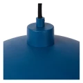 Lampa wisząca SIEMON Niebieski śr.40cm E27 Lucide 45496/01/35 | 5411212451767 noxbox lampynox www.lampynox.pl