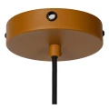 Lampa wisząca SIEMON Żółty śr.40cm E27 Lucide 45496/01/44 | 5411212451774 noxbox lampynox www.lampynox.pl