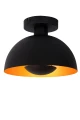 Lampa sufitowa SIEMON Czarny śr.25cm E27 Lucide 45196/01/30 | 5411212451705 noxbox lampynox www.lampynox.pl