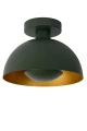 Lampa sufitowa SIEMON Zielony śr.25cm E27 Lucide 45196/01/33 | 5411212451712 noxbox lampynox www.lampynox.pl