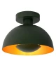 Lampa sufitowa SIEMON Zielony śr.25cm E27 Lucide 45196/01/33 | 5411212451712 noxbox lampynox www.lampynox.pl