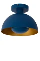 Lampa sufitowa SIEMON Niebieski śr.25cm E27 Lucide 45196/01/35 | 5411212451729 noxbox lampynox www.lampynox.pl