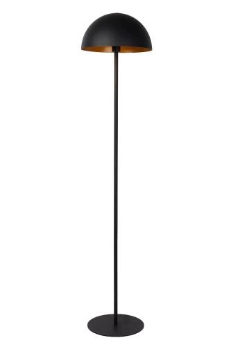Lampa podłogowa SIEMON Czarny śr.35cm E27 Lucide 45796/01/30 | 5411212451668 noxbox lampynox www.lampynox.pl