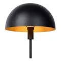 Lampa stołowa SIEMON Czarny śr.25cm E14 Lucide 45596/01/30 | 5411212451521 noxbox lampynox www.lampynox.pl