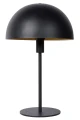 Lampa stołowa SIEMON Czarny śr.25cm E14 Lucide 45596/01/30 | 5411212451521 noxbox lampynox www.lampynox.pl