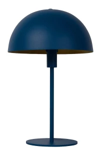 SIEMON Niebieski śr.25cm E14 Lampa stołowa