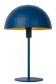 Lampa stołowa SIEMON Niebieski śr.25cm E14 Lucide 45596/01/35 | 5411212451545 noxbox lampynox www.lampynox.pl