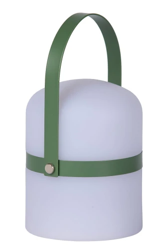 Lampka stołowa zewnętrzna LITTLE JOE Zielony ściemnialny LED 3W 3200K IP44 Lucide 06802/01/33 | 5411212061423 noxbox lampynox www.lampynox.pl