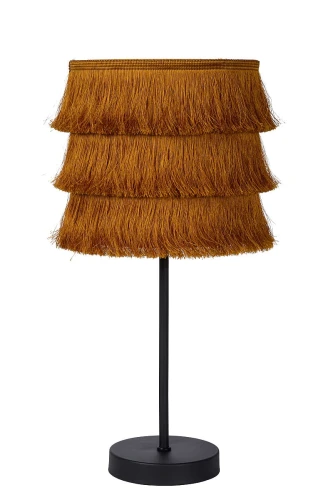 Lampka stołowa TOGO Żółta E14 Lucide 10507/81/44 | 5411212105400 noxbox lampynox www.lampynox.pl
