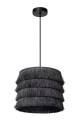 Lampa wisząca TOGO Szara śr.25cm E25 Lucide 10407/25/36 | 5411212105363 noxbox lampynox www.lampynox.pl