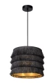 Lampa wisząca TOGO Szara śr.25cm E25 Lucide 10407/25/36 | 5411212105363 noxbox lampynox www.lampynox.pl