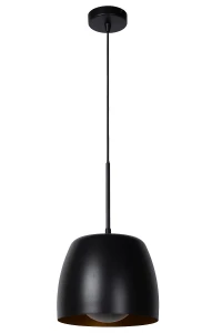 NOLAN Czarny śr.24cm E27 Lampa wisząca