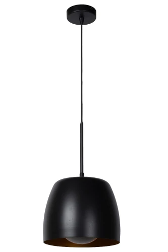 Lampa wisząca NOLAN Czarny śr.24cm E27 Lucide 30488/01/30 | 5411212302878 noxbox lampynox www.lampynox.pl