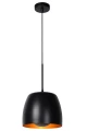 Lampa wisząca NOLAN Czarny śr.24cm E27 Lucide 30488/01/30 | 5411212302878 noxbox lampynox www.lampynox.pl