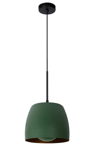 Lampa wisząca NOLAN Zielony śr.24cm E27 Lucide 30488/01/33 | 5411212302885 noxbox lampynox www.lampynox.pl