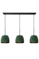 Lampa wisząca NOLAN Zielony 3xE27 Lucide 30488/03/33 | 5411212302908 noxbox lampynox www.lampynox.pl