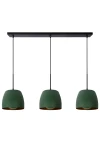 NOLAN Zielony 3xE27 Lampa wisząca