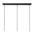 Lampa wisząca NOLAN Czarny 3xE27 Lucide 30488/03/30 | 5411212302892 noxbox lampynox www.lampynox.pl