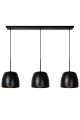 Lampa wisząca NOLAN Czarny 3xE27 Lucide 30488/03/30 | 5411212302892 noxbox lampynox www.lampynox.pl