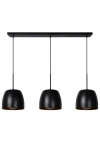 NOLAN Czarny 3xE27 Lampa wisząca