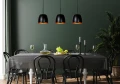 Lampa wisząca NOLAN Czarny 3xE27 Lucide 30488/03/30 | 5411212302892 noxbox lampynox www.lampynox.pl