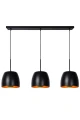 Lampa wisząca NOLAN Czarny 3xE27 Lucide 30488/03/30 | 5411212302892 noxbox lampynox www.lampynox.pl