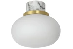 LORENA Opal | Biały śr.23cm. IP44 E27 Łazienkowa lampa sufitowa ( 6 szt. dostępnych od ręki. Wysyłka 24 h )