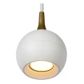 Lampa wisząca FAVORI Biały śr.9cm GU10 Lucide 09434/01/31 | 5411212093080 noxbox lampynox www.lampynox.pl