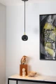 Lampa wisząca FAVORI Czarny śr.9cm GU10 Lucide 09434/01/30 | 5411212093073 noxbox lampynox www.lampynox.pl