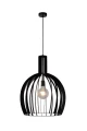 Lampa wisząca MIKAELA Czarny śr.50cm E27 Lucide 73400/01/30 | 5411212730152 noxbox lampynox www.lampynox.pl