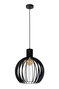 MIKAELA Czarny śr.35cm E27 Lampa wisząca