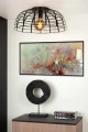 Lampa sufitowa ELODIE Czarny śr.56cm E27 Lucide 45149/56/30 | 5411212451941 noxbox lampynox www.lampynox.pl