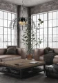 Lampa wisząca ELODIE Czarny śr.76cm 3xE27 Lucide 45449/76/30 | 5411212451965 noxbox lampynox www.lampynox.pl