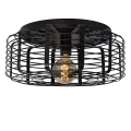 Lampa sufitowa MELOPEE Czarny śr.45cm E27 Lucide 45148/45/30 | 5411212451903 noxbox lampynox www.lampynox.pl