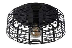 MELOPEE Czarny śr.45cm E27 Lampa sufitowa