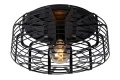 Lampa sufitowa MELOPEE Czarny śr.45cm E27 Lucide 45148/45/30 | 5411212451903 noxbox lampynox www.lampynox.pl