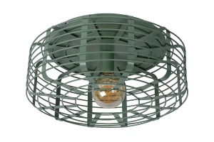 MELOPEE Zielony śr.45cm E27 Lampa sufitowa