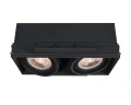 Lampa sufitowa wpuszczana TRIMLESS Czarny 2xES111 Lucide 09931/02/30 | 5411212092793 noxbox lampynox www.lampynox.pl