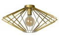 Lampa sufitowa DIAMOND Matowe Złoto-Mosiądz śr.52cm. E27 Lucide 73107/52/02 | 5411212730473 noxbox lampynox www.lampynox.pl