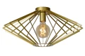 Lampa sufitowa DIAMOND Matowe Złoto-Mosiądz śr.52cm. E27 Lucide 73107/52/02 | 5411212730473 noxbox lampynox www.lampynox.pl
