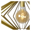 Lampa wisząca DIAMOND Matowe Złoto-Mosiądz śr.63cm. E27 Lucide 73407/63/02 | 5411212730480 noxbox lampynox www.lampynox.pl