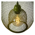 Lampa wisząca JERREL Zielony śr.25cm. E27 Lucide 78396/01/33 | 5411212782847 noxbox lampynox www.lampynox.pl