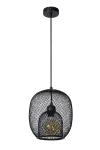 JERREL Czarny śr.25cm. E27 Lampa wisząca