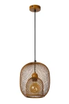 JERREL Brązowy śr.25cm. E27 Lampa wisząca