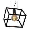 Lampa wisząca FABIAN Czarny E27 Lucide 00425/01/30 | 5411212010797 noxbox lampynox www.lampynox.pl